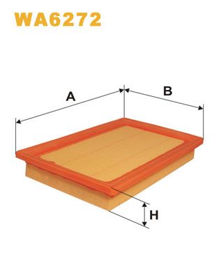 WIX FILTERS Õhufilter WA6272